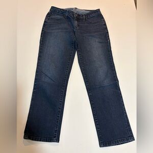 Jennifer Lopez Dark Blue Flare Jeans